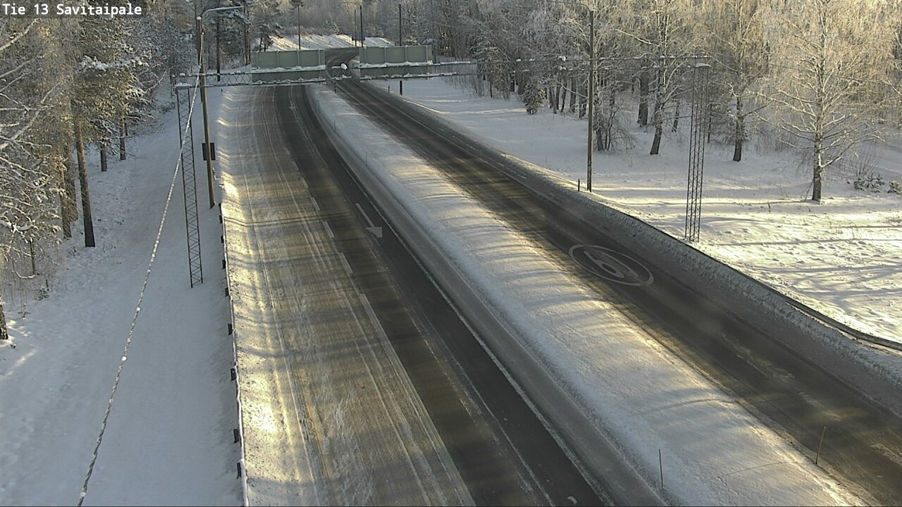 Weather Camera Image Väg 13 Savitaipale, Savitaipale, Etelä-Karjala