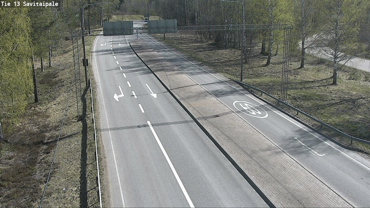 Weather Camera Image Väg 13 Savitaipale, Savitaipale, Etelä-Karjala