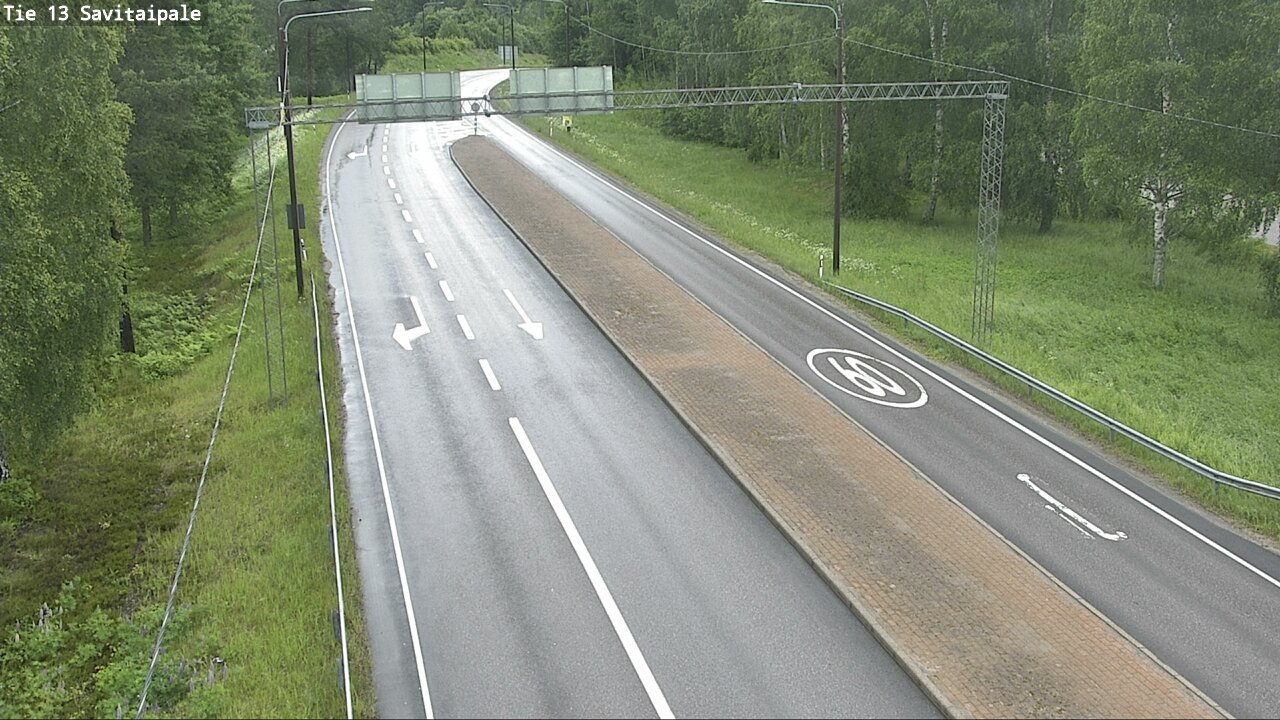 Weather Camera Image Väg 13 Savitaipale, Savitaipale, Etelä-Karjala