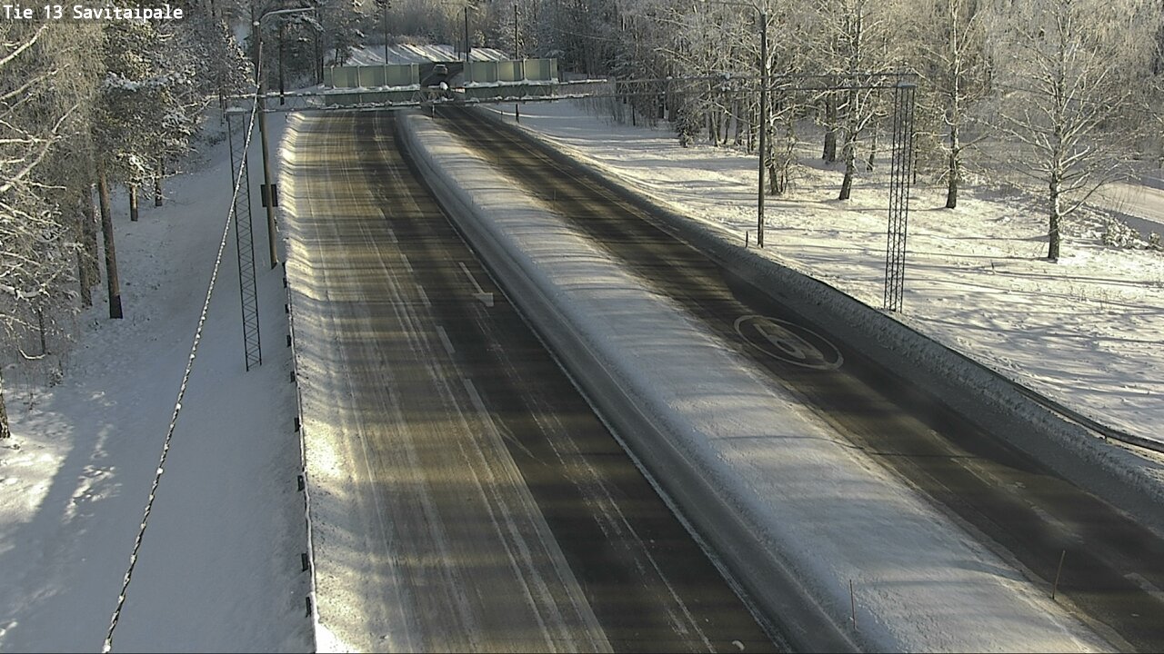 Weather Camera Image Väg 13 Savitaipale, Savitaipale, Etelä-Karjala