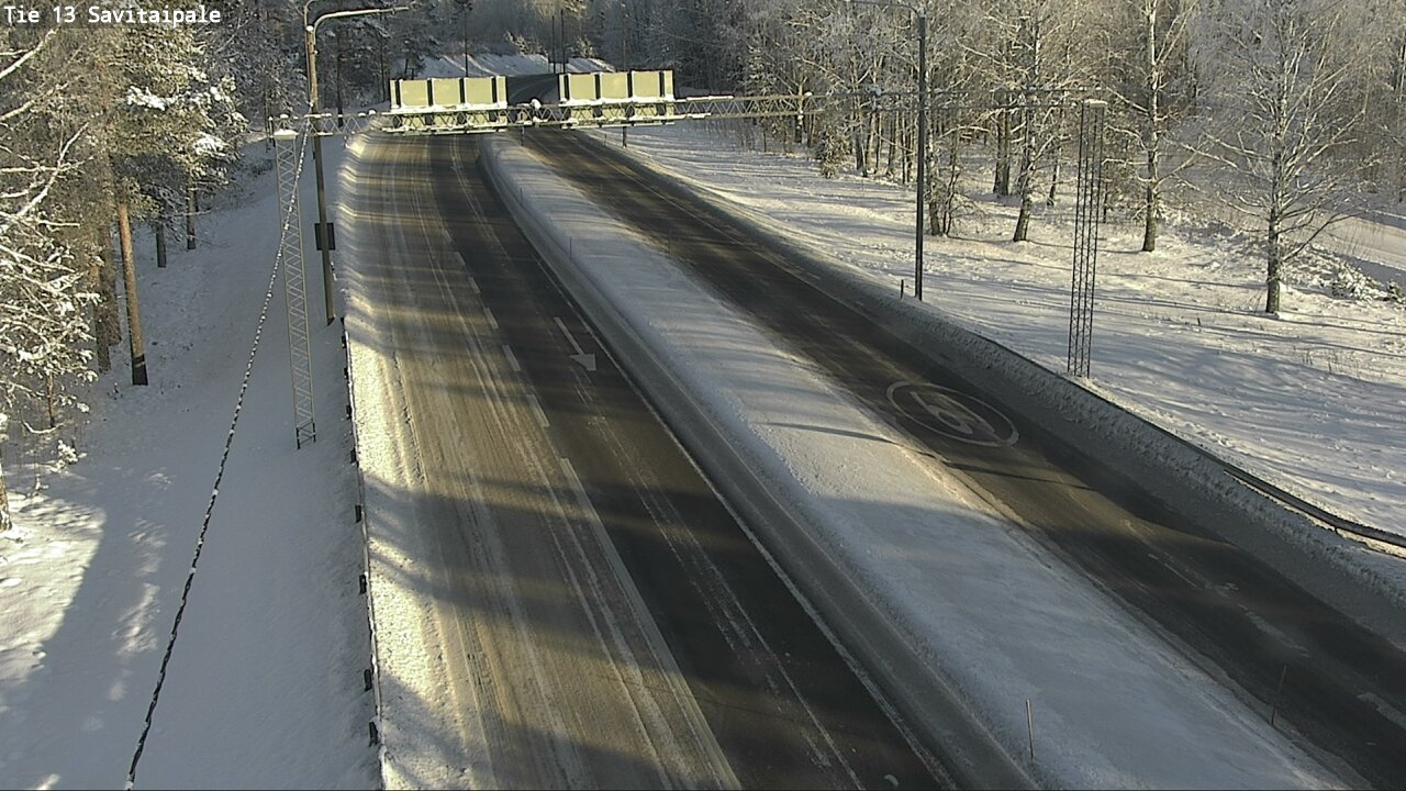 Weather Camera Image Väg 13 Savitaipale, Savitaipale, Etelä-Karjala