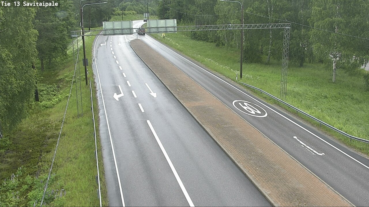 Weather Camera Image Väg 13 Savitaipale, Savitaipale, Etelä-Karjala