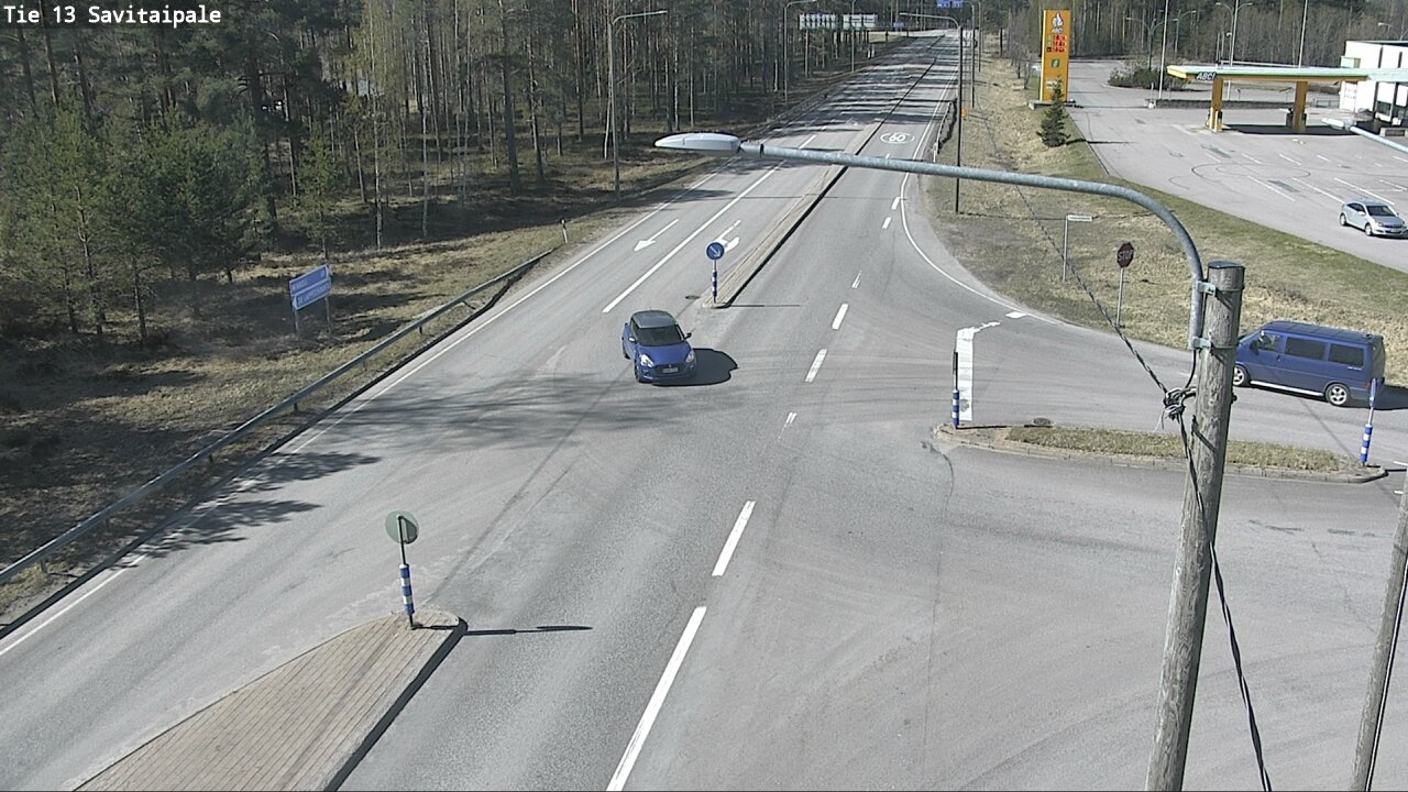 Weather Camera Image Väg 13 Savitaipale, Savitaipale, Etelä-Karjala