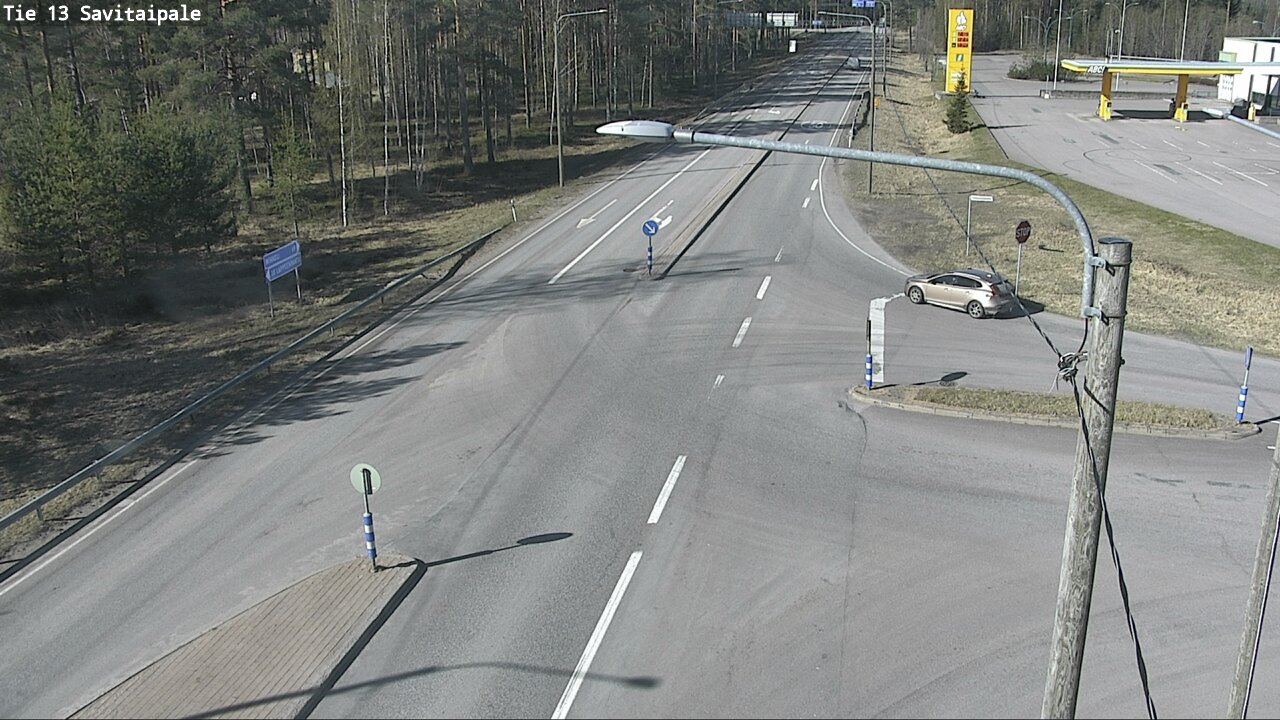 Weather Camera Image Väg 13 Savitaipale, Savitaipale, Etelä-Karjala