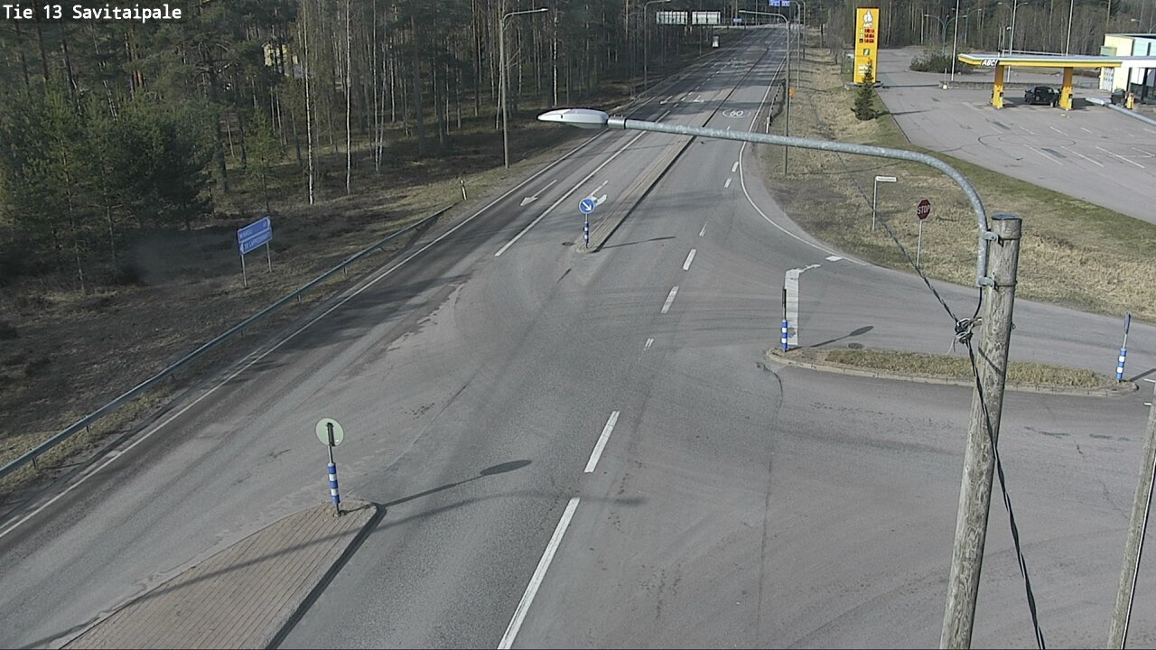 Weather Camera Image Väg 13 Savitaipale, Savitaipale, Etelä-Karjala