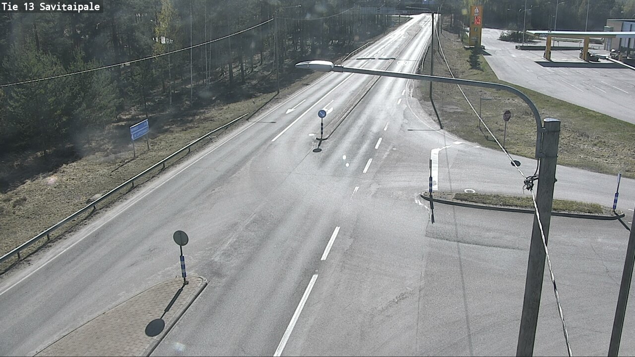 Weather Camera Image Väg 13 Savitaipale, Savitaipale, Etelä-Karjala