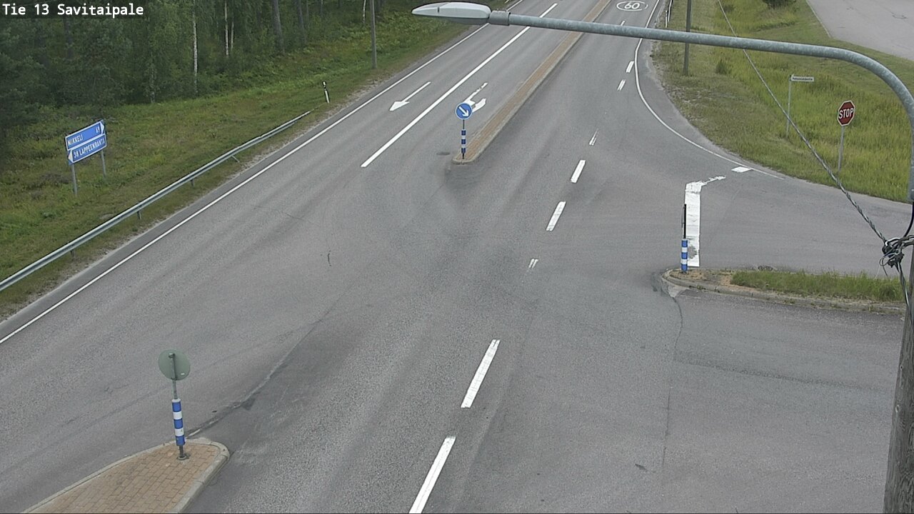 Weather Camera Image Väg 13 Savitaipale, Savitaipale, Etelä-Karjala