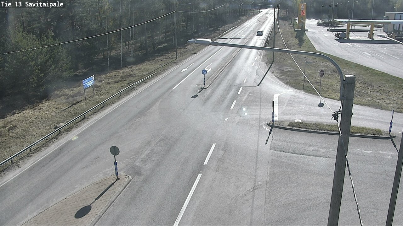 Weather Camera Image Väg 13 Savitaipale, Savitaipale, Etelä-Karjala