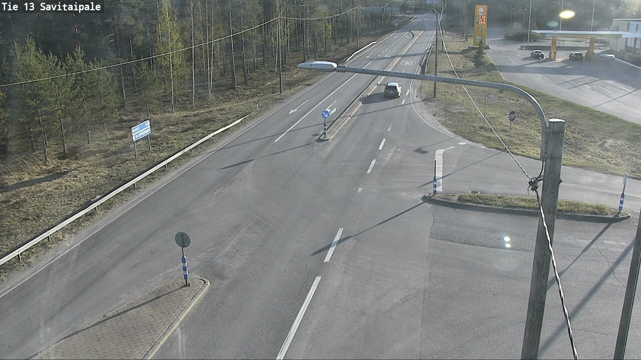 Weather Camera Image Väg 13 Savitaipale, Savitaipale, Etelä-Karjala
