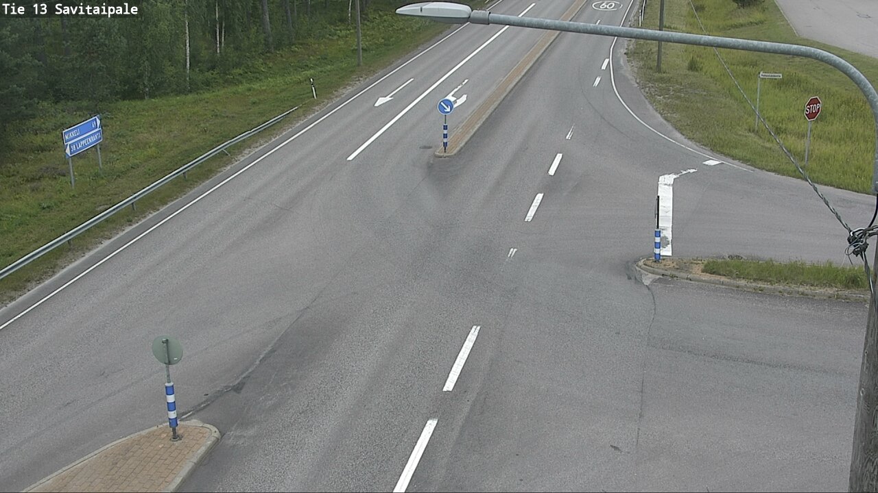 Weather Camera Image Väg 13 Savitaipale, Savitaipale, Etelä-Karjala