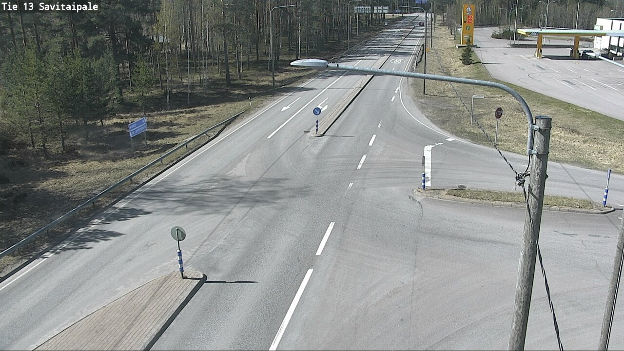 Weather Camera Image Väg 13 Savitaipale, Savitaipale, Etelä-Karjala