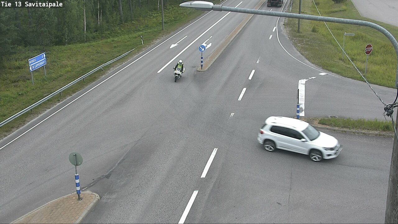 Weather Camera Image Väg 13 Savitaipale, Savitaipale, Etelä-Karjala