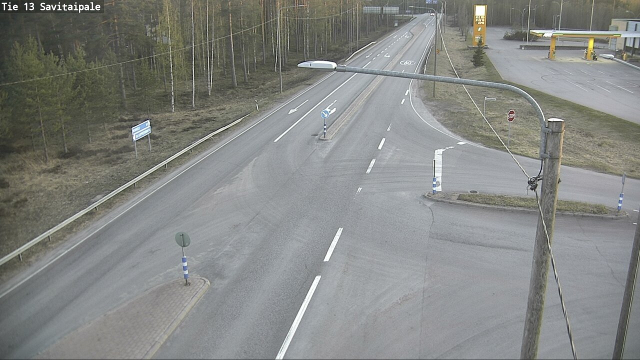 Weather Camera Image Väg 13 Savitaipale, Savitaipale, Etelä-Karjala