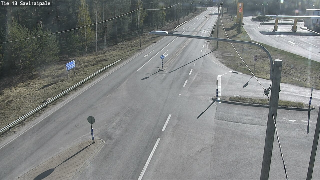 Weather Camera Image Väg 13 Savitaipale, Savitaipale, Etelä-Karjala