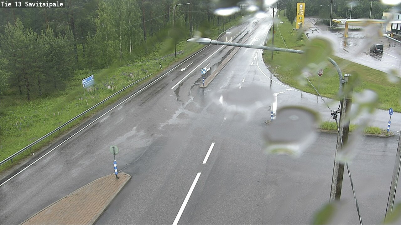 Weather Camera Image Väg 13 Savitaipale, Savitaipale, Etelä-Karjala