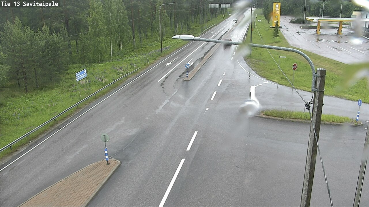 Weather Camera Image Väg 13 Savitaipale, Savitaipale, Etelä-Karjala