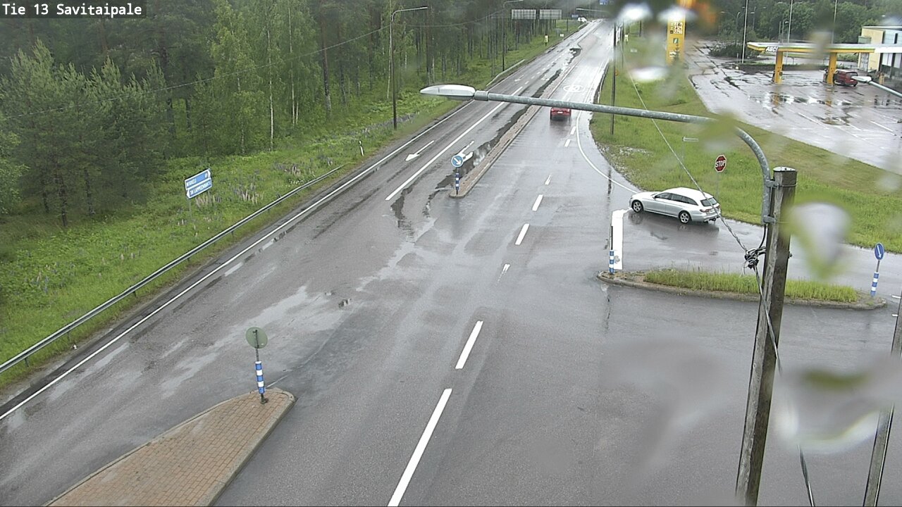 Weather Camera Image Väg 13 Savitaipale, Savitaipale, Etelä-Karjala