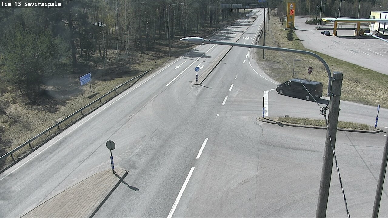 Weather Camera Image Väg 13 Savitaipale, Savitaipale, Etelä-Karjala