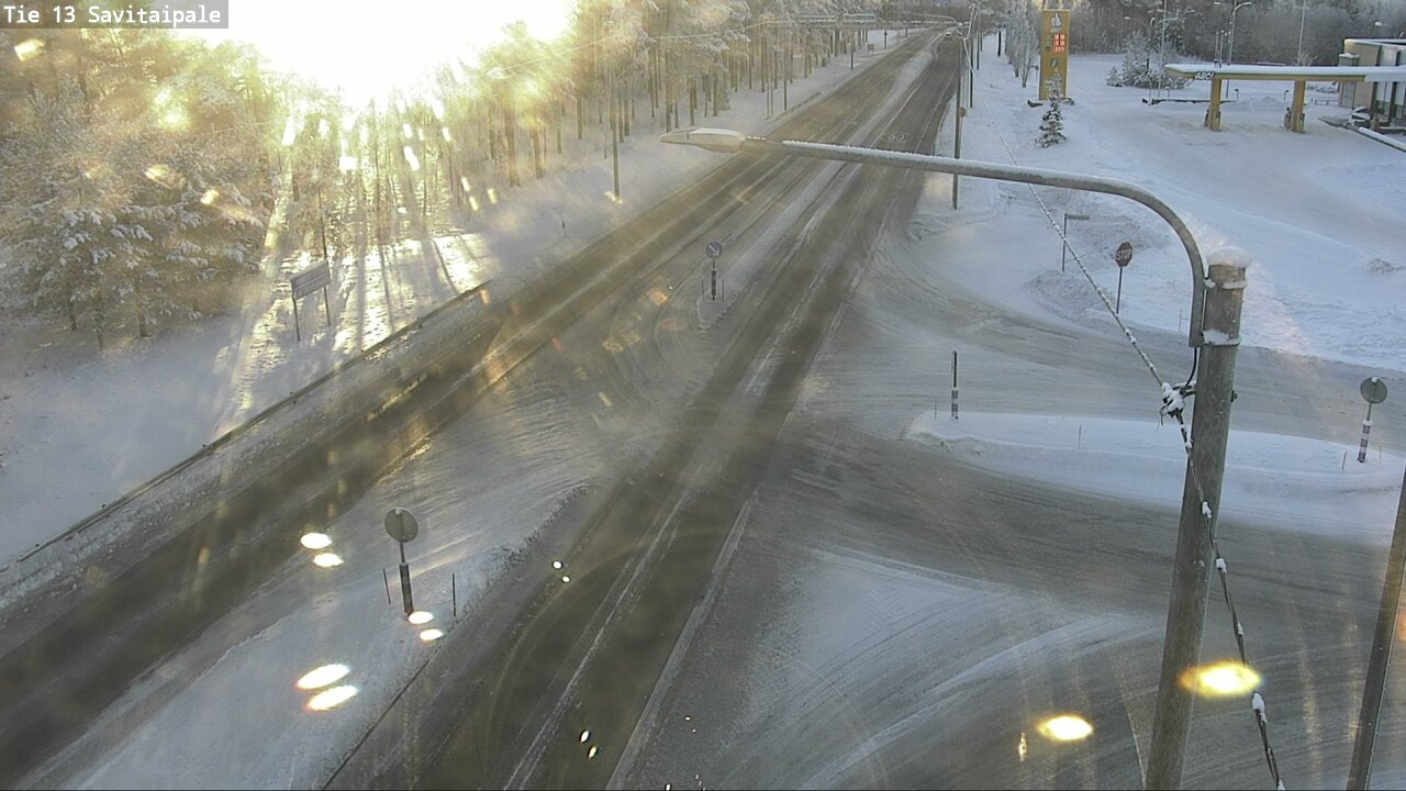Weather Camera Image Väg 13 Savitaipale, Savitaipale, Etelä-Karjala