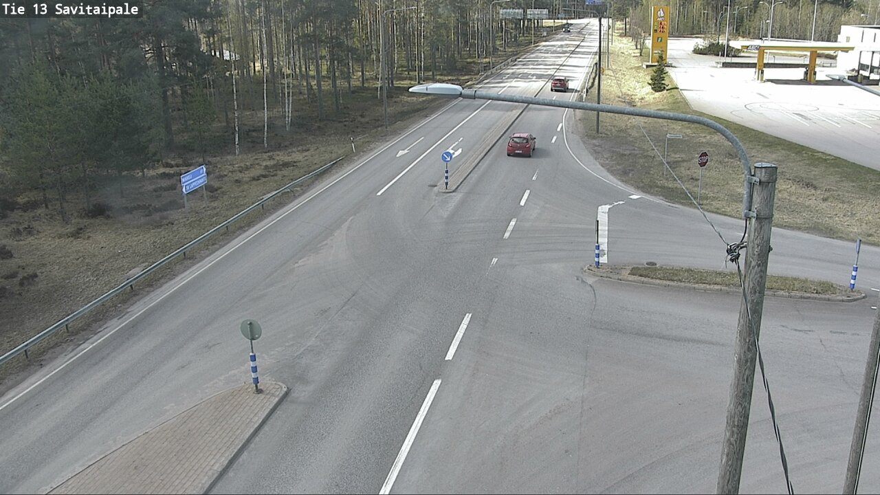 Weather Camera Image Väg 13 Savitaipale, Savitaipale, Etelä-Karjala