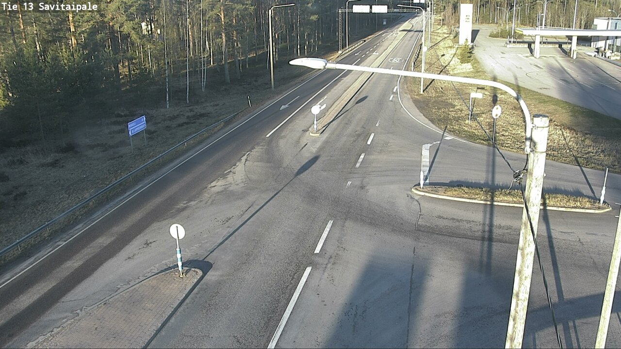 Weather Camera Image Väg 13 Savitaipale, Savitaipale, Etelä-Karjala