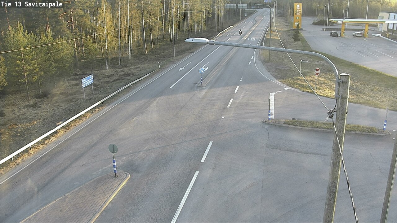 Weather Camera Image Väg 13 Savitaipale, Savitaipale, Etelä-Karjala