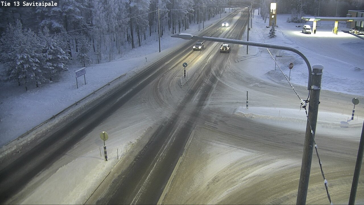 Weather Camera Image Väg 13 Savitaipale, Savitaipale, Etelä-Karjala