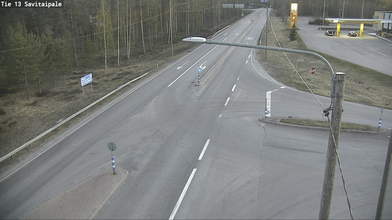 Weather Camera Image Väg 13 Savitaipale, Savitaipale, Etelä-Karjala