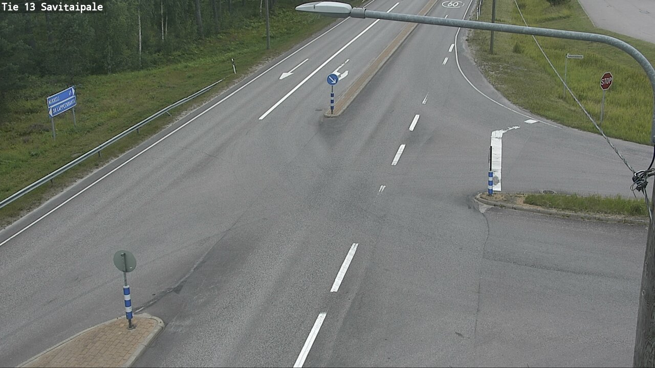 Weather Camera Image Väg 13 Savitaipale, Savitaipale, Etelä-Karjala