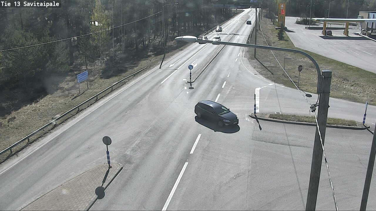 Weather Camera Image Väg 13 Savitaipale, Savitaipale, Etelä-Karjala