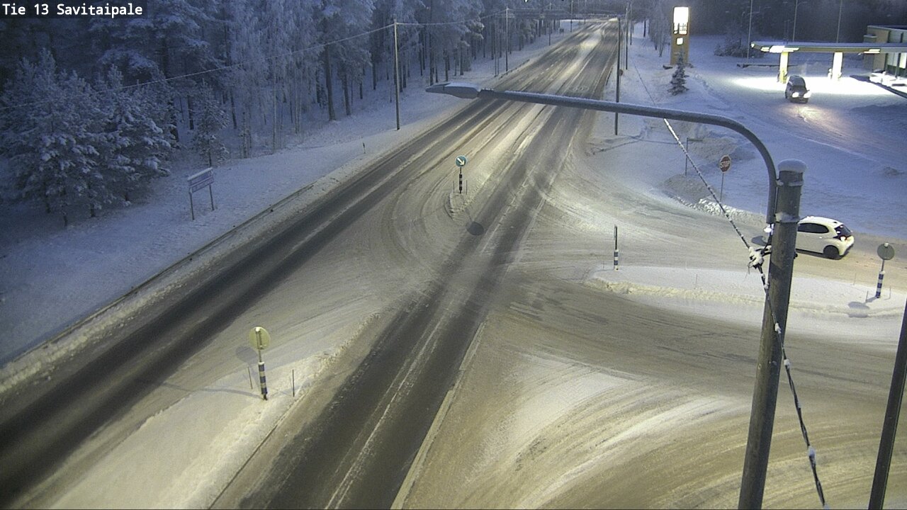 Weather Camera Image Väg 13 Savitaipale, Savitaipale, Etelä-Karjala