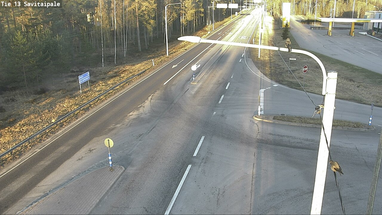 Weather Camera Image Väg 13 Savitaipale, Savitaipale, Etelä-Karjala