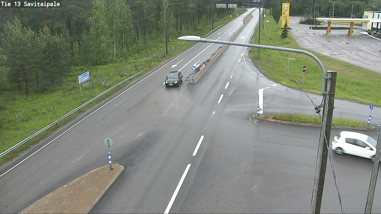 Weather Camera Image Väg 13 Savitaipale, Savitaipale, Etelä-Karjala
