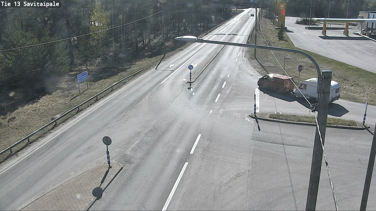 Weather Camera Image Väg 13 Savitaipale, Savitaipale, Etelä-Karjala
