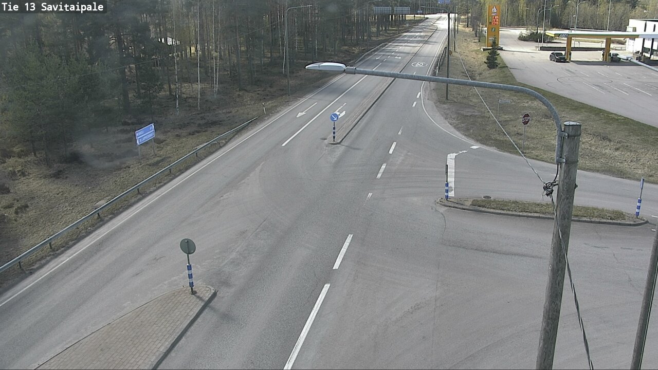 Weather Camera Image Väg 13 Savitaipale, Savitaipale, Etelä-Karjala
