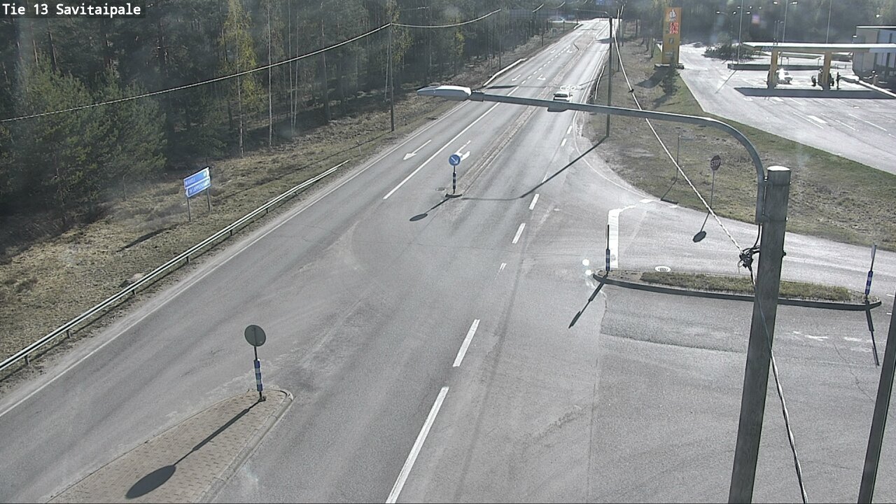 Weather Camera Image Väg 13 Savitaipale, Savitaipale, Etelä-Karjala