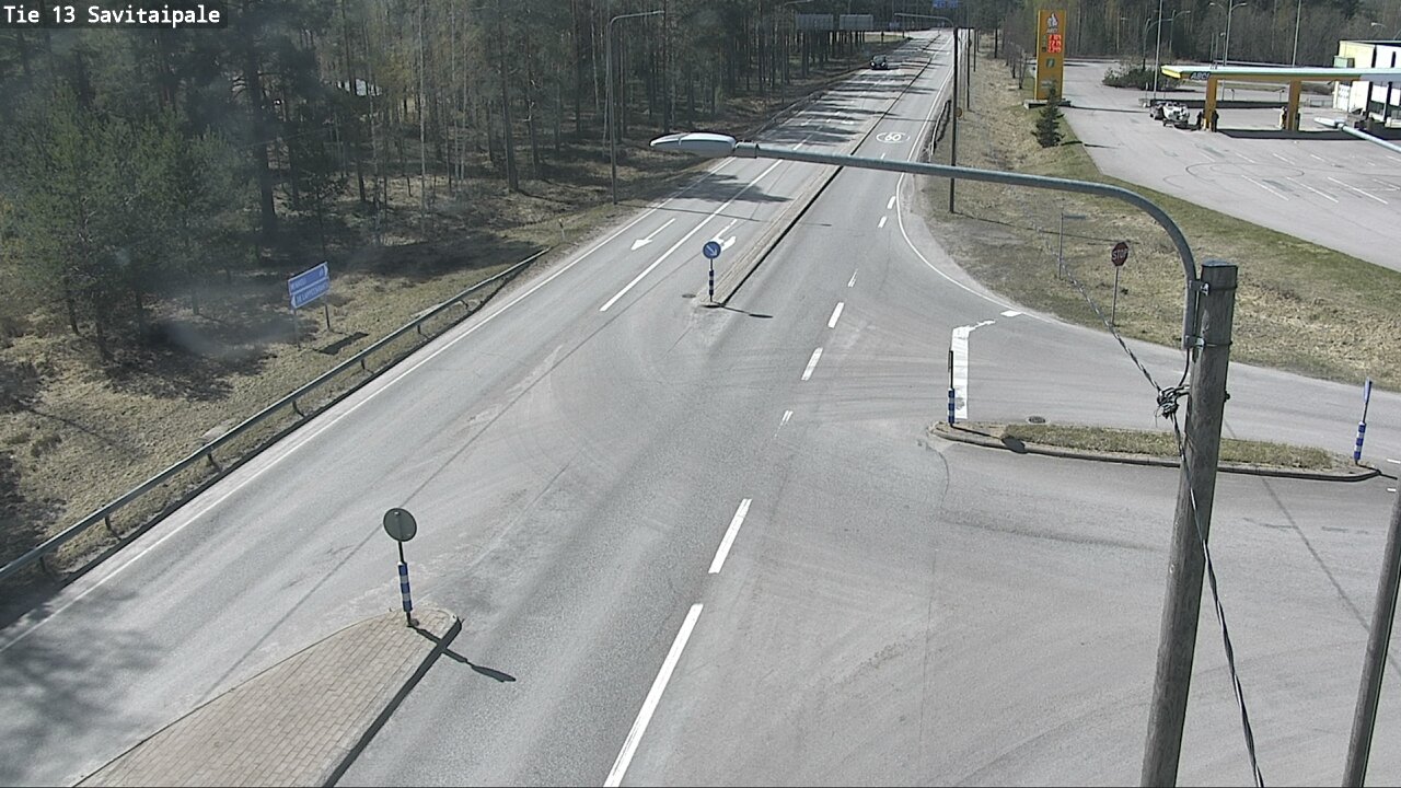 Weather Camera Image Väg 13 Savitaipale, Savitaipale, Etelä-Karjala