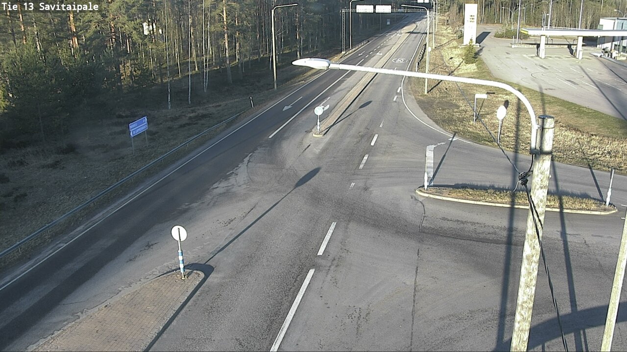 Weather Camera Image Väg 13 Savitaipale, Savitaipale, Etelä-Karjala