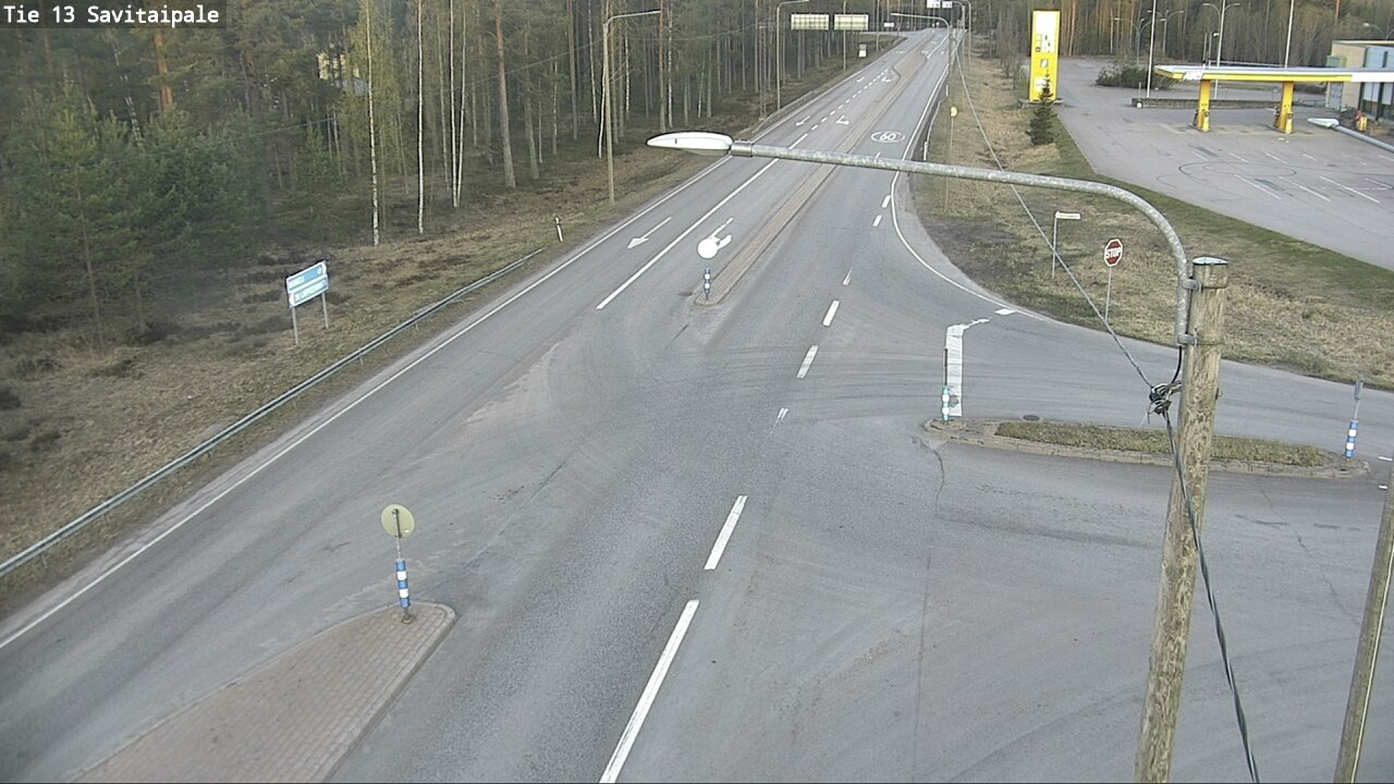 Weather Camera Image Road 13 Savitaipale, Savitaipale, Etelä-Karjala