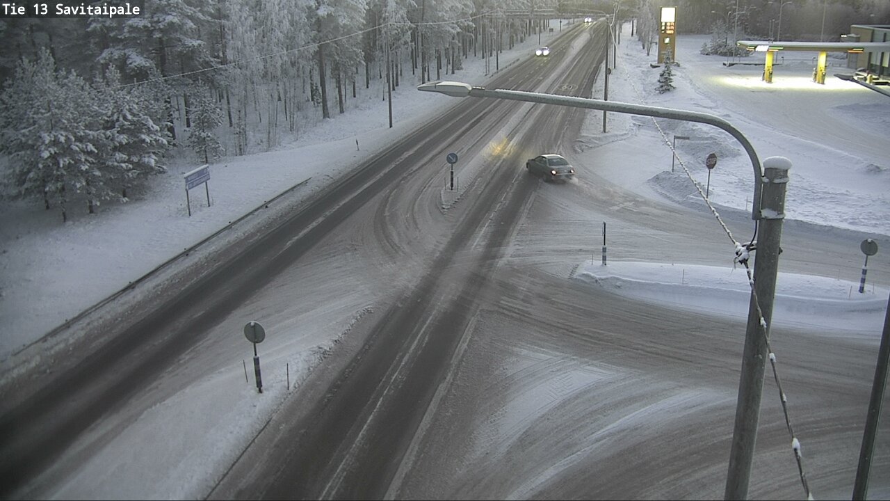 Weather Camera Image Väg 13 Savitaipale, Savitaipale, Etelä-Karjala