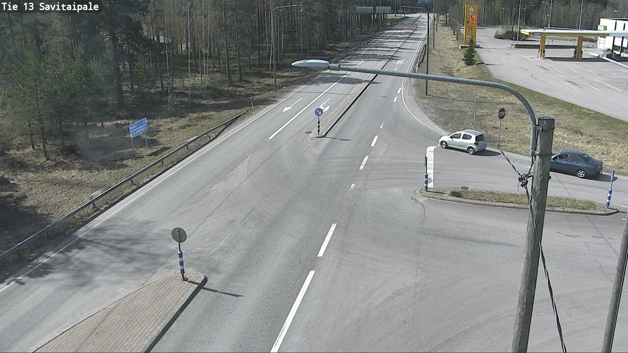 Weather Camera Image Väg 13 Savitaipale, Savitaipale, Etelä-Karjala