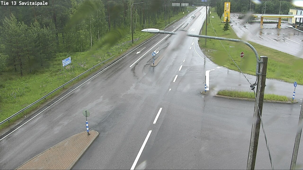 Weather Camera Image Väg 13 Savitaipale, Savitaipale, Etelä-Karjala
