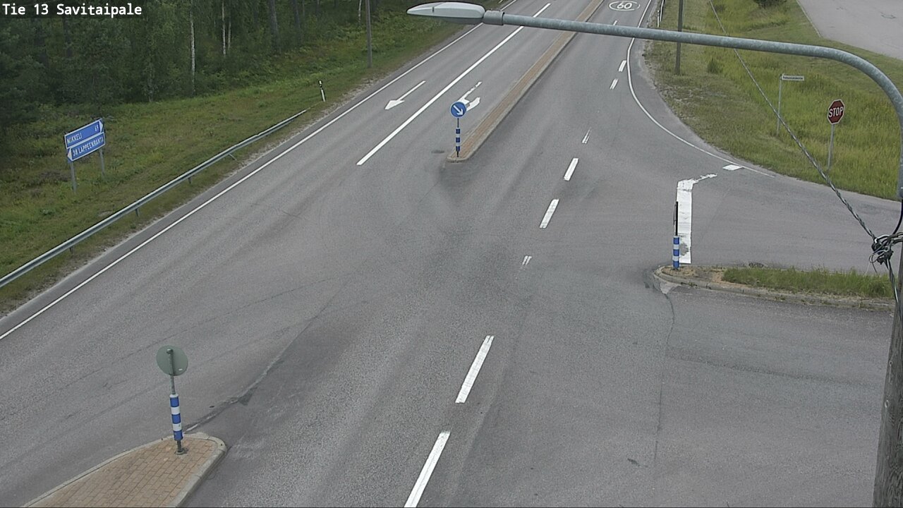 Weather Camera Image Väg 13 Savitaipale, Savitaipale, Etelä-Karjala