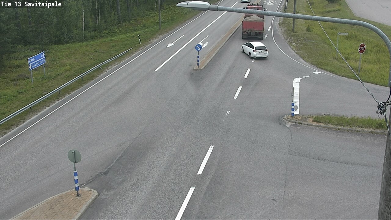 Weather Camera Image Väg 13 Savitaipale, Savitaipale, Etelä-Karjala