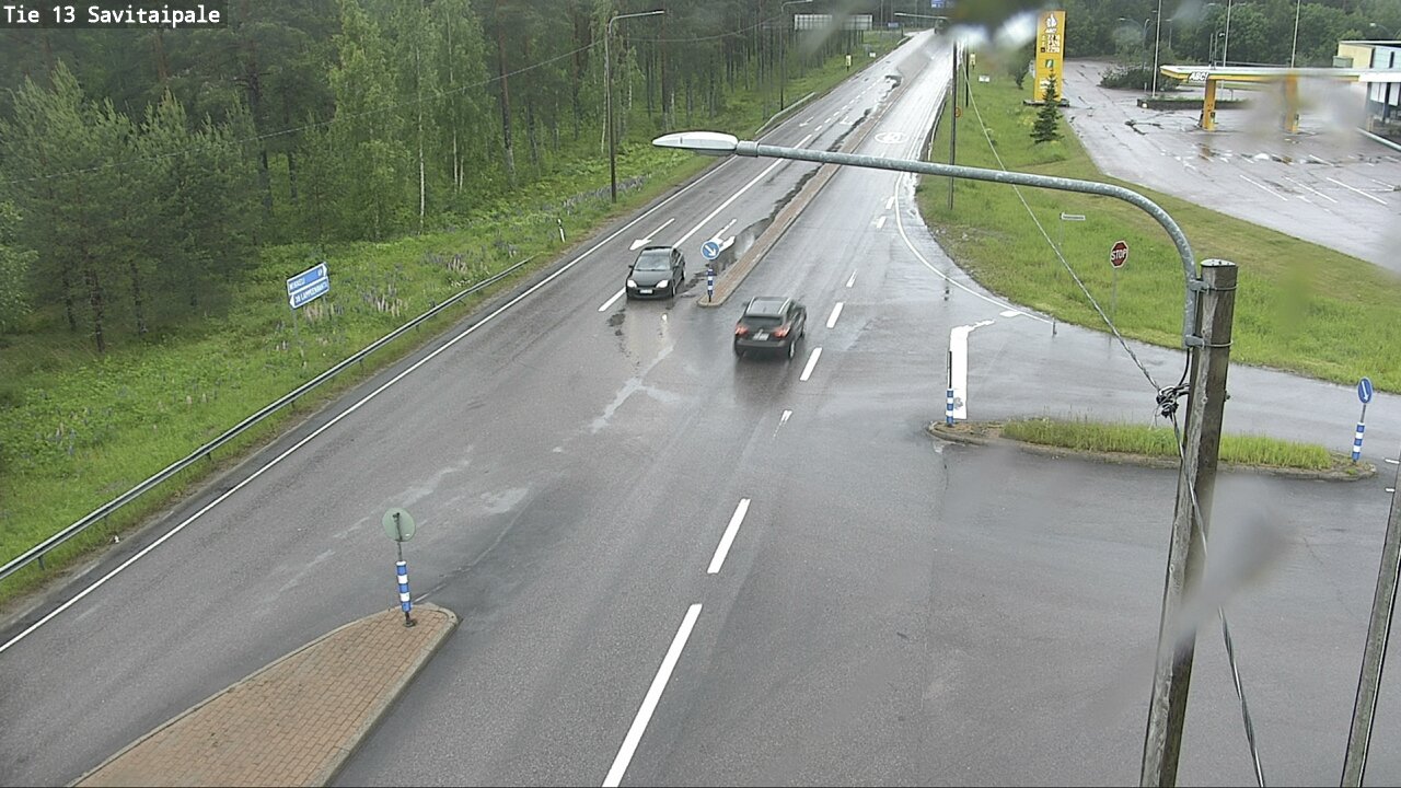 Weather Camera Image Väg 13 Savitaipale, Savitaipale, Etelä-Karjala