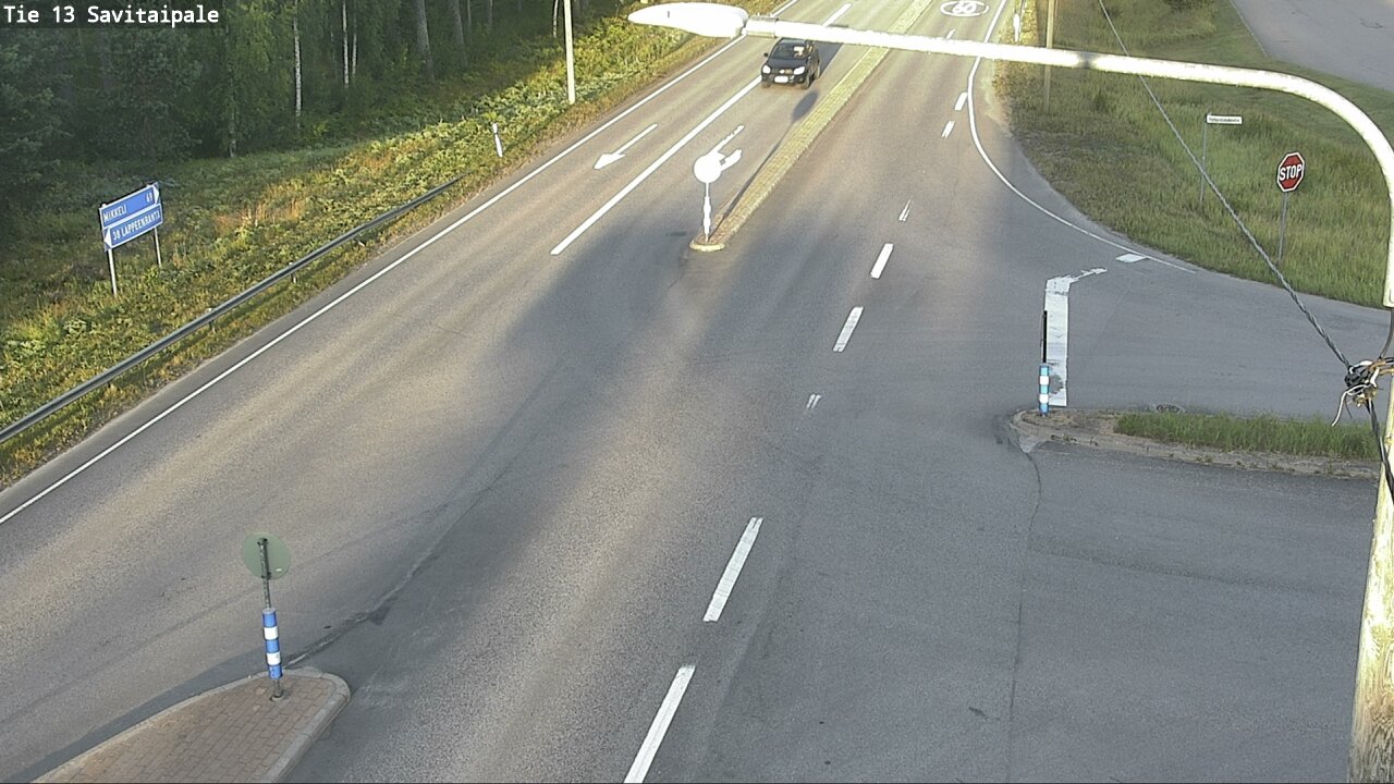 Weather Camera Image Road 13 Savitaipale, Savitaipale, Etelä-Karjala