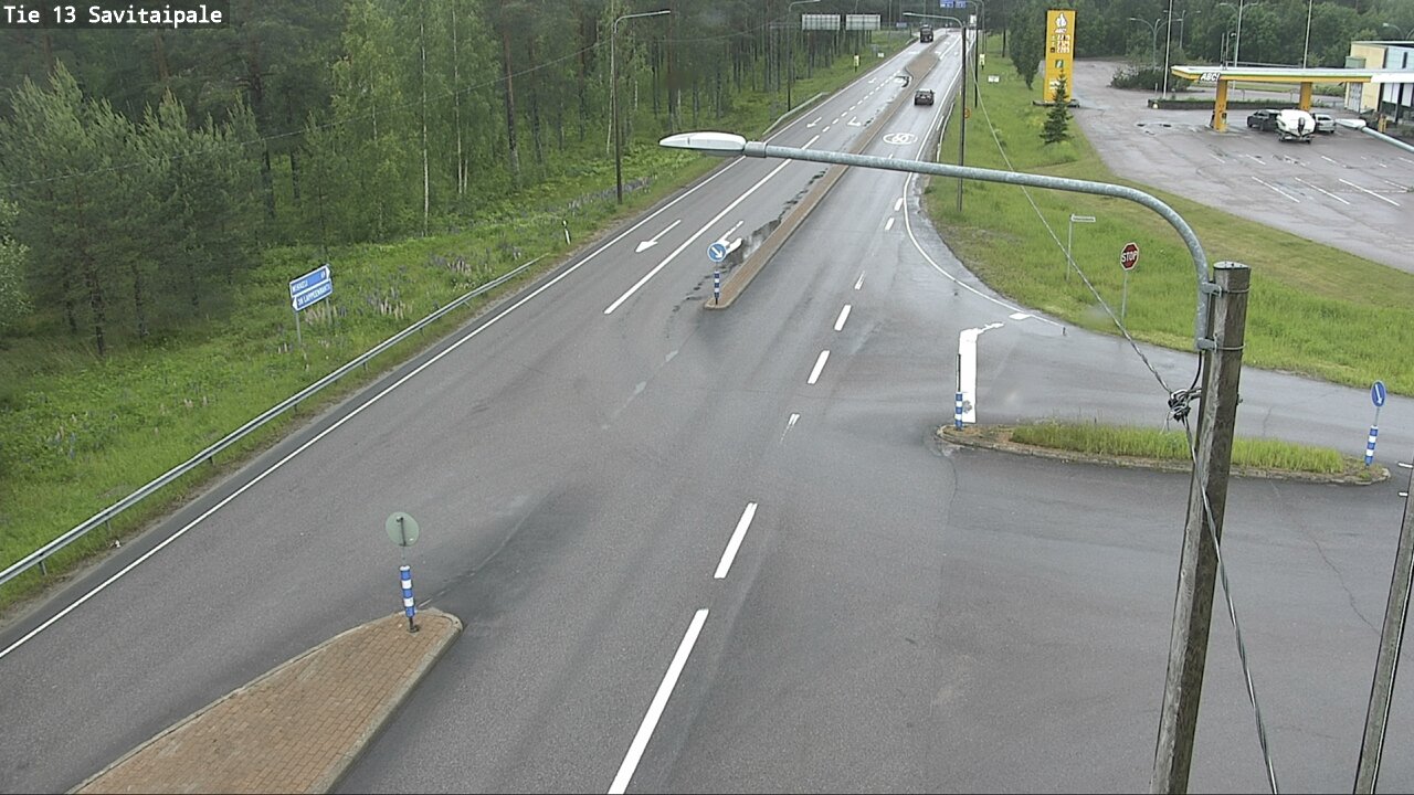 Weather Camera Image Väg 13 Savitaipale, Savitaipale, Etelä-Karjala