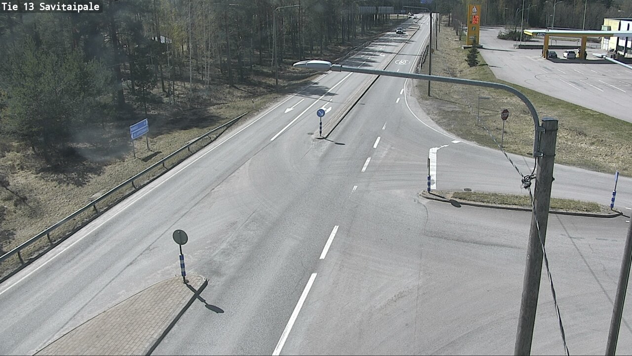 Weather Camera Image Väg 13 Savitaipale, Savitaipale, Etelä-Karjala
