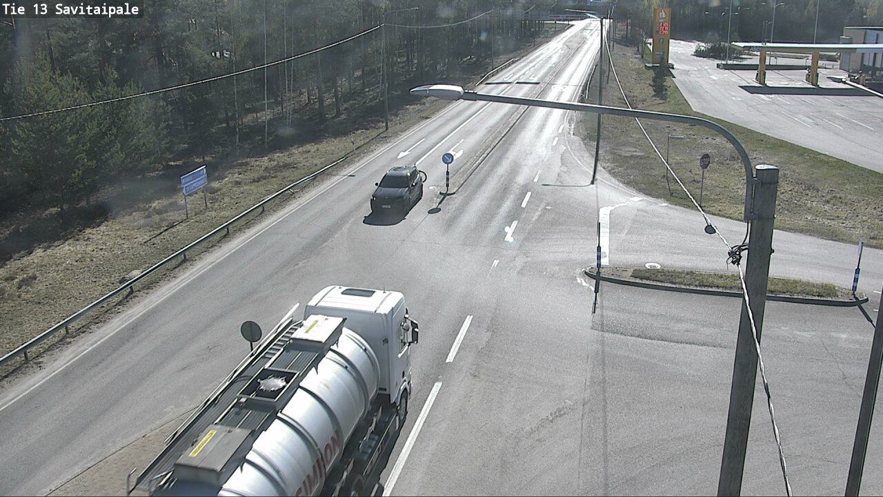 Weather Camera Image Väg 13 Savitaipale, Savitaipale, Etelä-Karjala