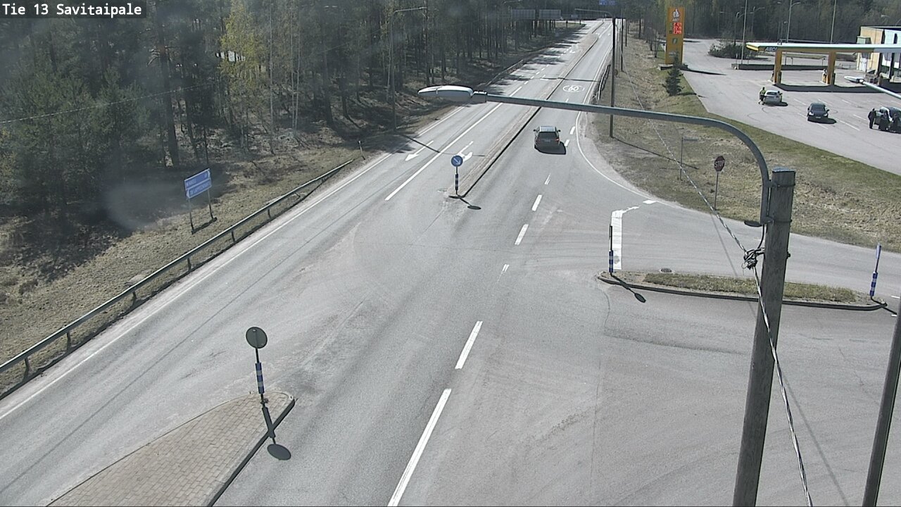 Weather Camera Image Väg 13 Savitaipale, Savitaipale, Etelä-Karjala